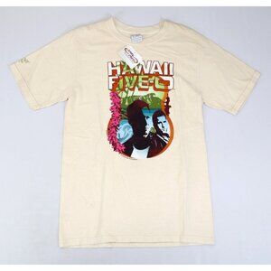New Crazy Shirts Coconut Dyed Vintage‎ Style Hawaii  Five-O T-Shirt Size S